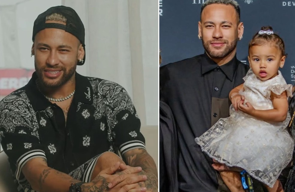 Neymar fala sobre ser pai de meninas: 'Tu fica mais molenga' — Foto: Instagram