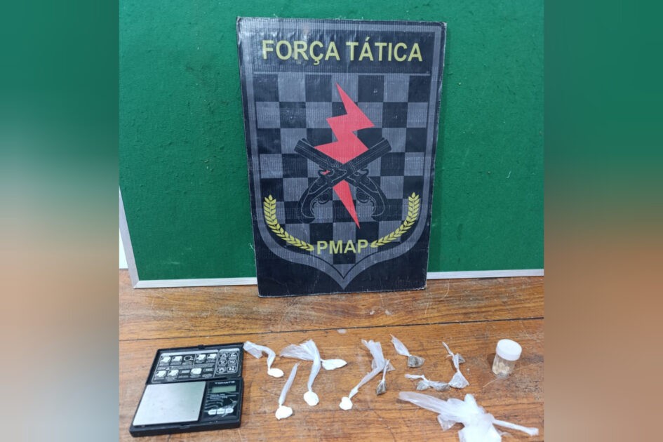 Homem é preso com cocaína, crack e maconha após tentar descartar sacola ao ver viatura em Macapá - QTU Questões do Universo