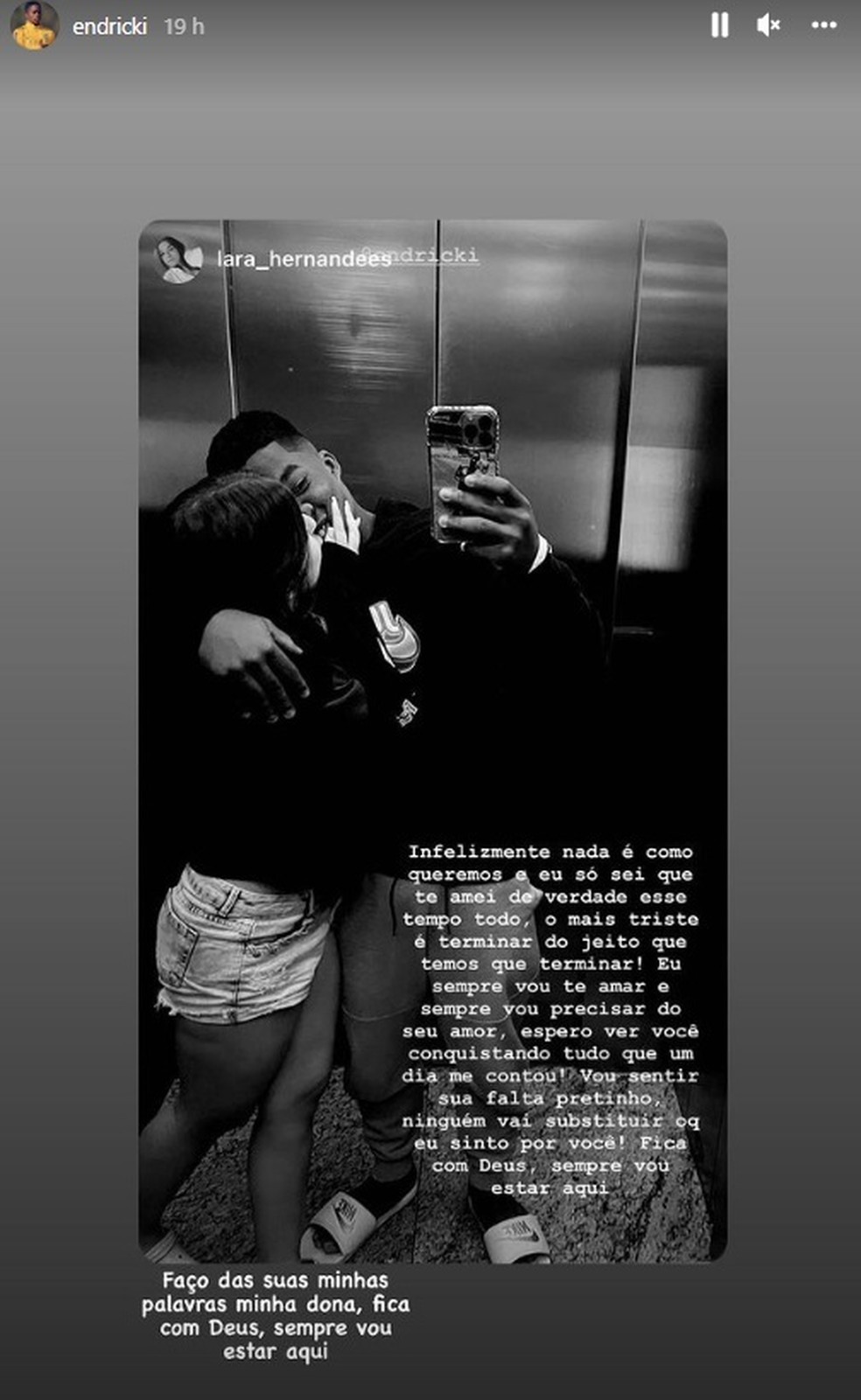 Ex de Endrick, Lara Hernandes &mdash; Foto: rep/ instagram