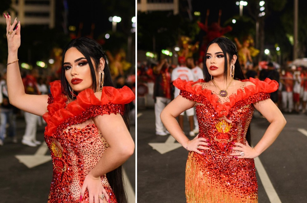 Lara Mara Rodríguez, diretora de carnaval da Unidos de Padre Miguel — Foto: rep/ instagram