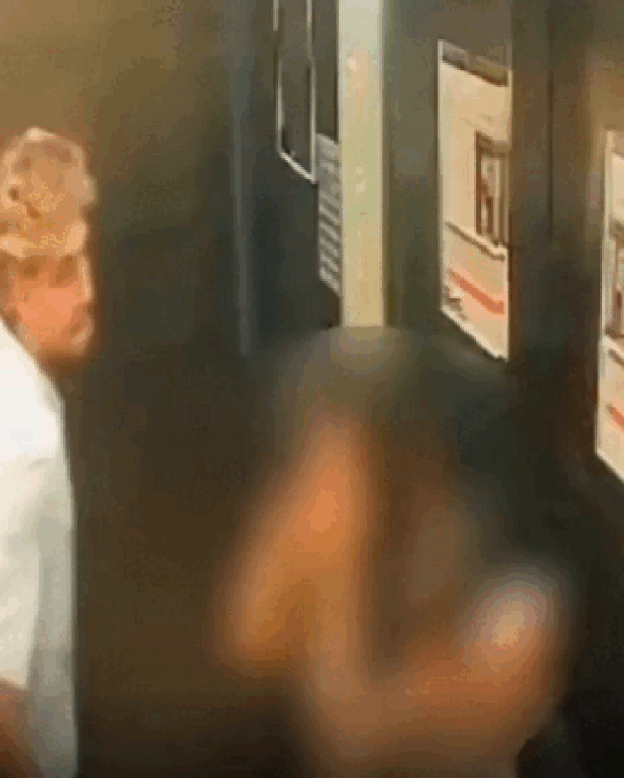 Turista americano agride namorada com mais de 15 socos em elevador de prédio em Botafogo