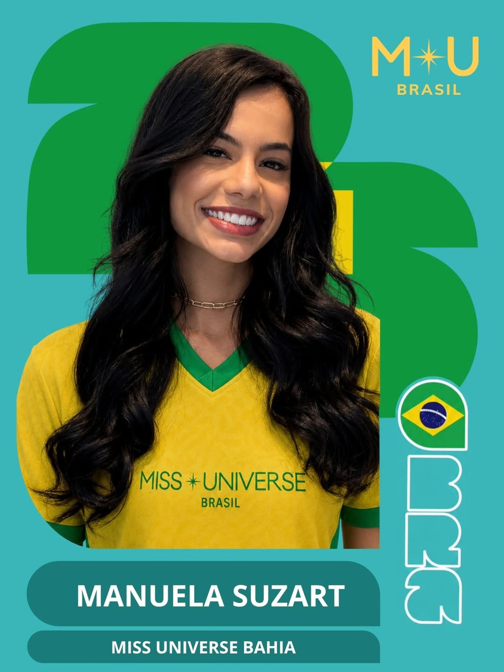 Candidata ao Miss Universe Brasil 2026 — Foto: Divulgação/Miss Universe Brasil