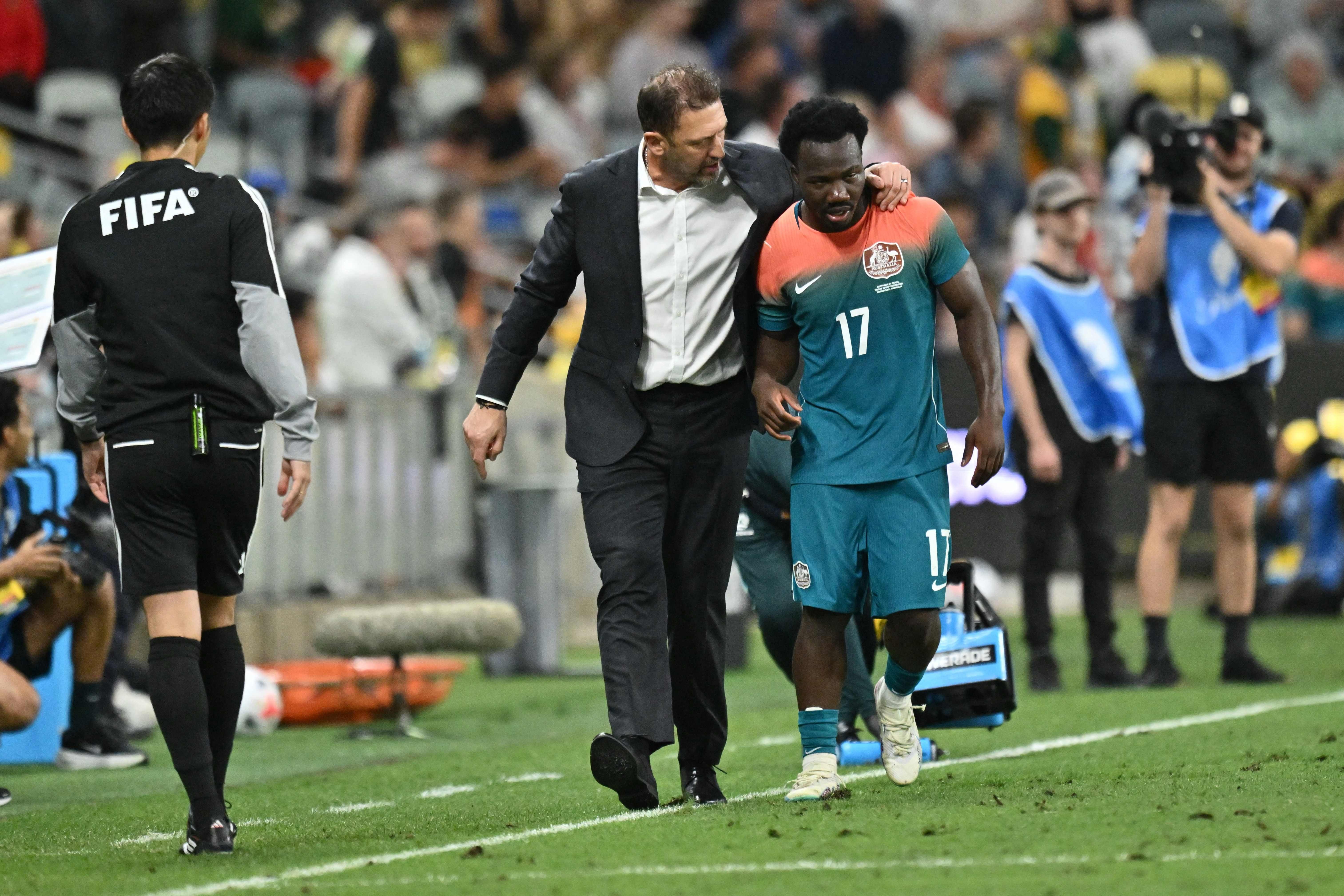 Autor de gol da Austrália sobre o Brasil, Irankunda nasceu em campo de refugiados e é grande promessa do país