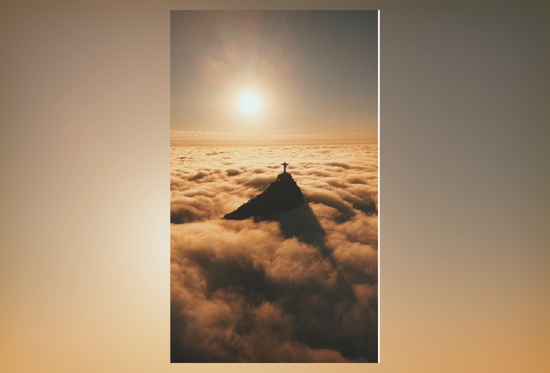 Neblina cria cenário cinematográfico e revela Cristo Redentor sobre 'mar de nuvens'; vídeo