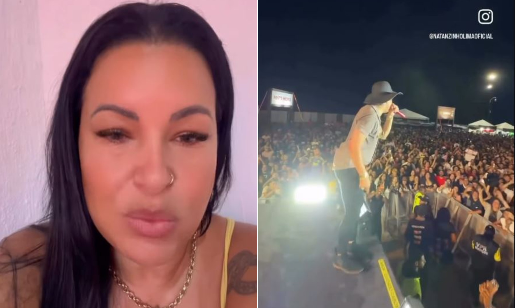 Viúva de MC Marcinho critica Natanzinho Lima por trocar nome do cantor em música: 'Desconforto'