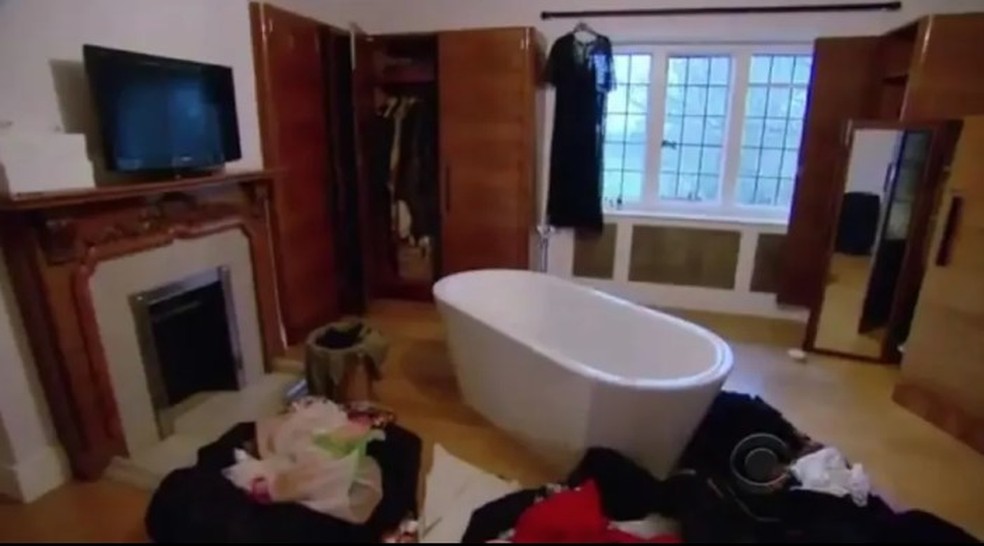 C&ocirc;modo da 'Lock House', onde Adele morou em 2012 &mdash; Foto: Reprodu&ccedil;&atilde;o