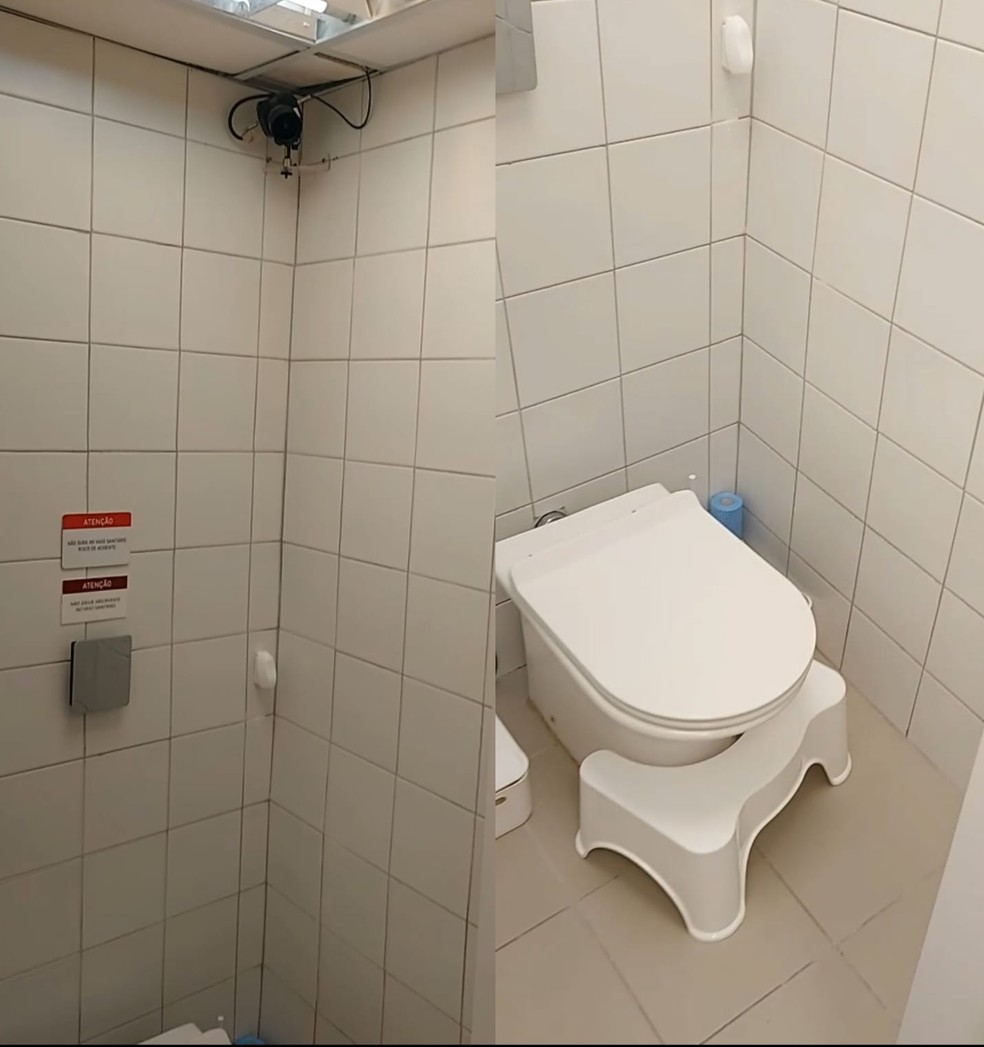 Há câmeras nos banheiros reservados da casa do "BBB" — Foto: Leonardo Ribeiro/Agência O Globo