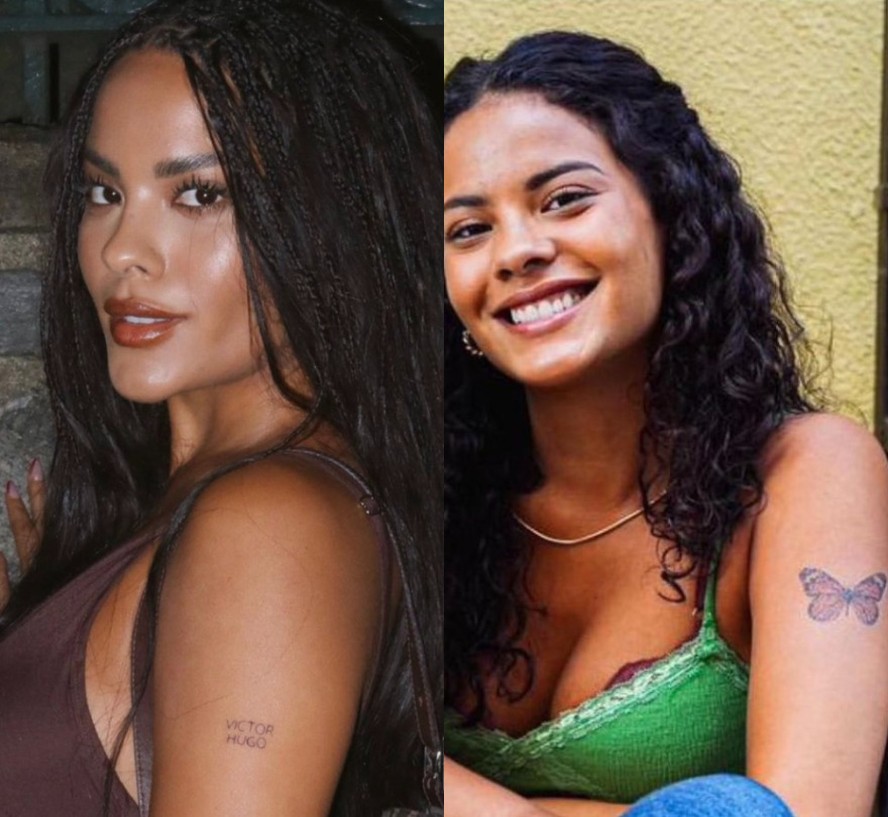 Bella Campos esconde tatuagem que fez para MC Cabelinho para viver personagem em filme