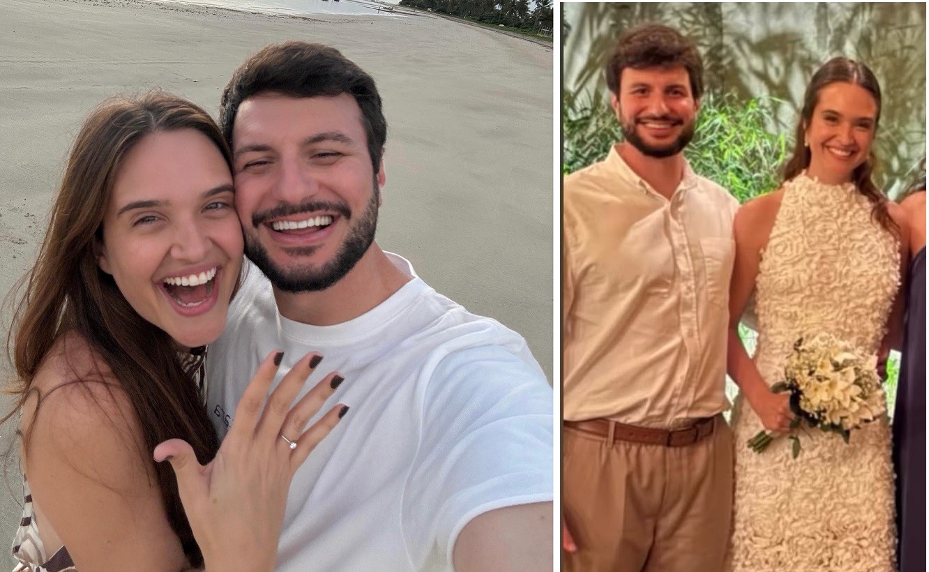 Juliana Paiva se casa com arquiteto em cerimônia intimista