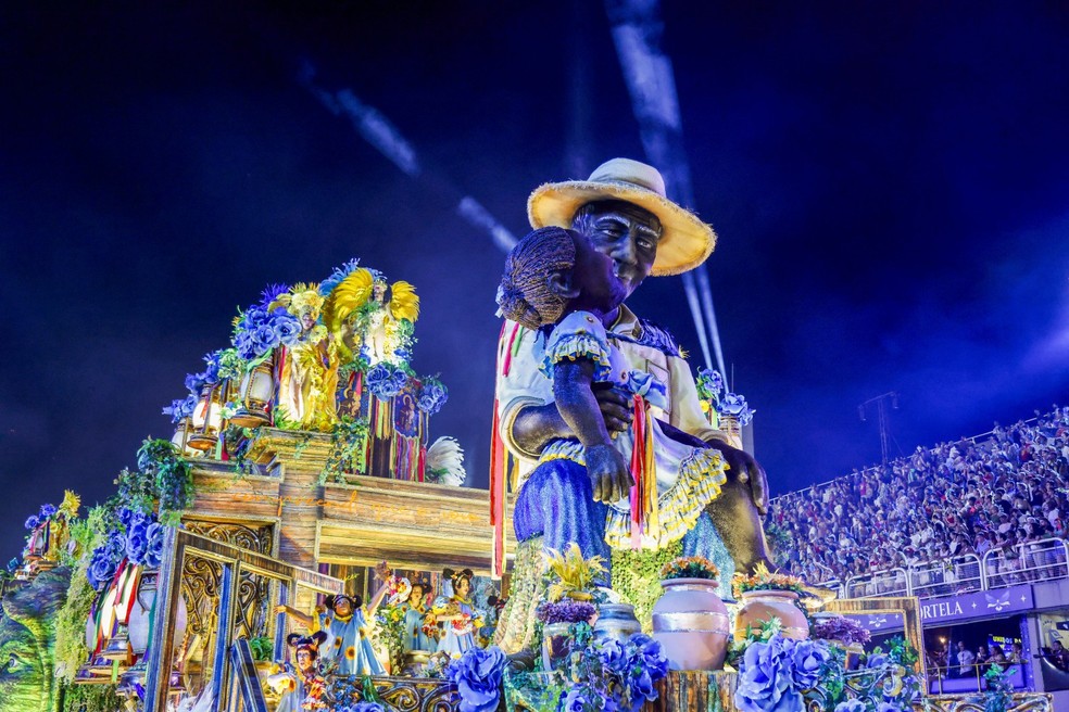 Desfile da Unidos da Tijuca — Foto: Domingos Peixoto / Agência O Globo