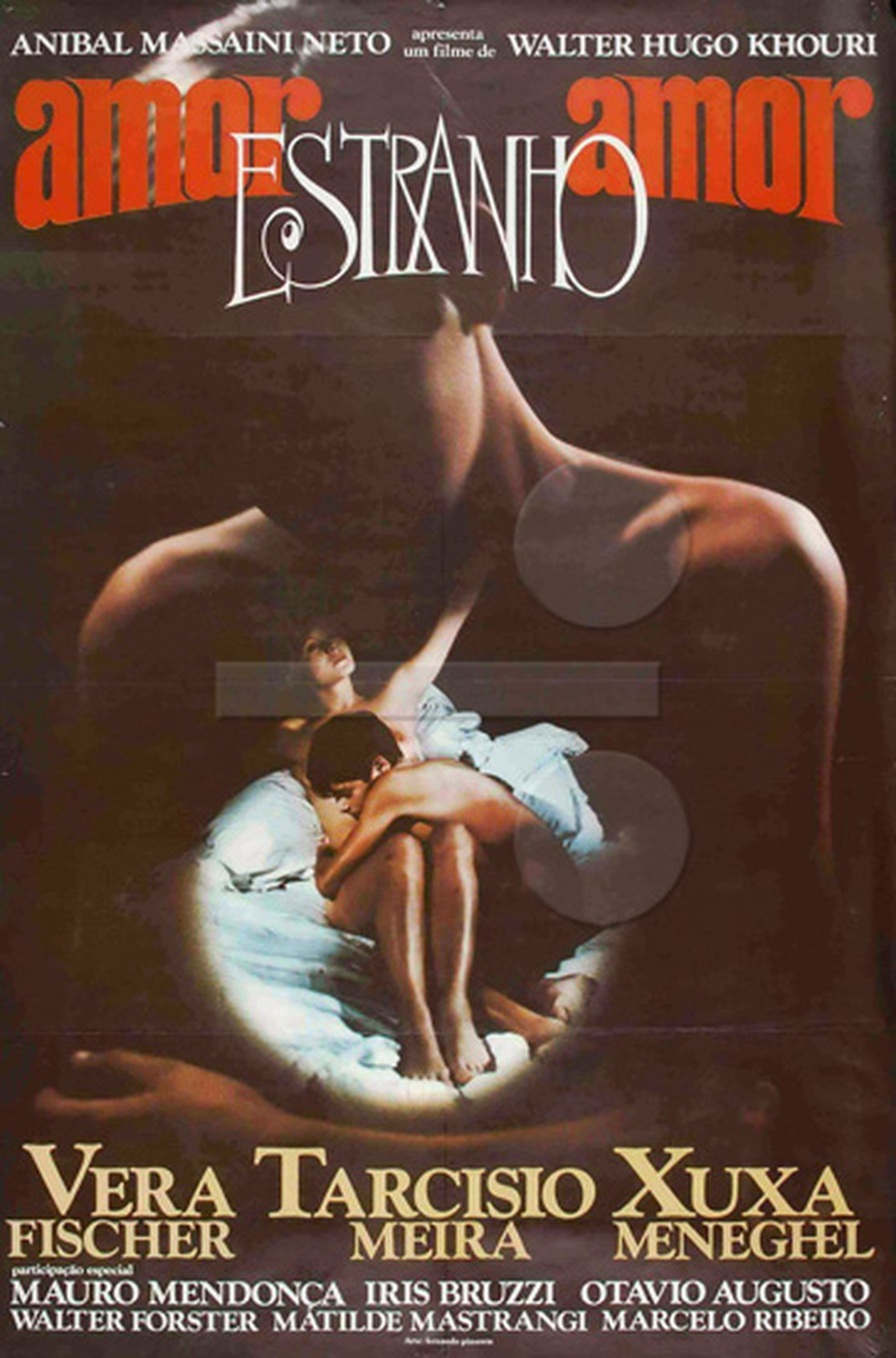 O cartaz original do filme "Amor estranho amor" — Foto: reprodução
