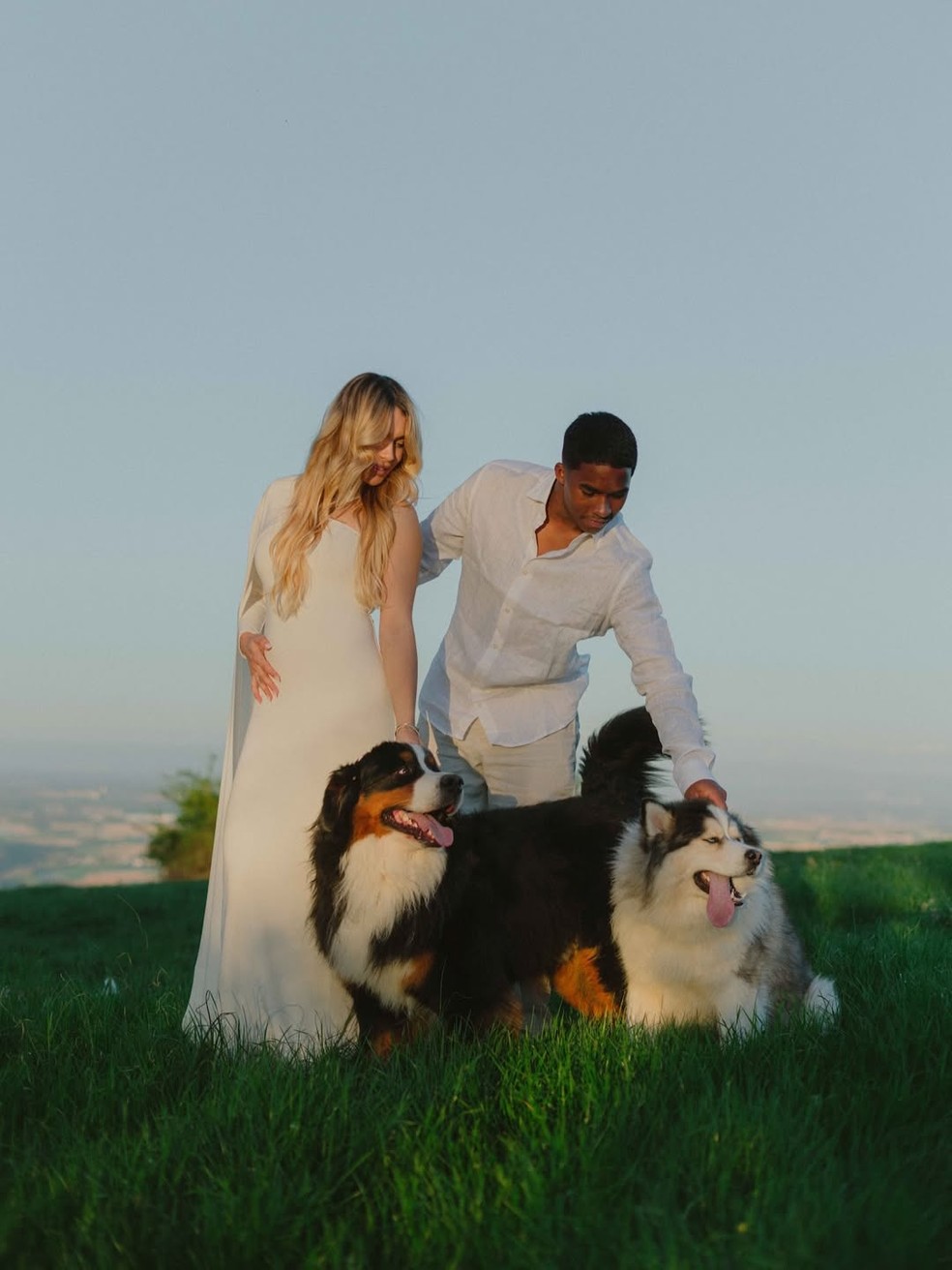 Gabriely Miranda e Endrick anunciam primeira gravidez — Foto: Reprodução/Instagram