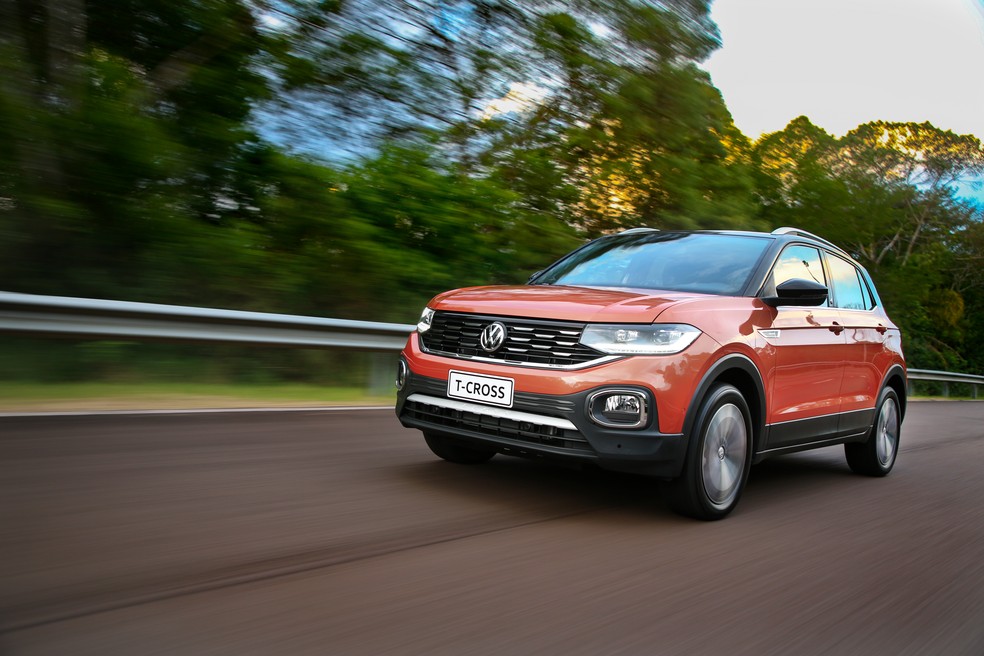 VW T-Cross — Foto: Reprodução