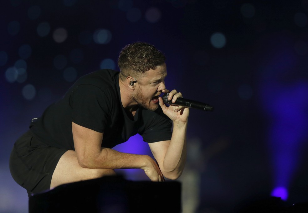 Show do Imagine Dragons no Rock in Rio 2019 — Foto: Márcio Alves / Agência O Globo