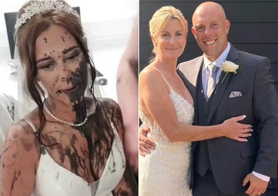 Após ataque de cunhada durante casamento, britânica e o marido cancelaram a  lua de mel