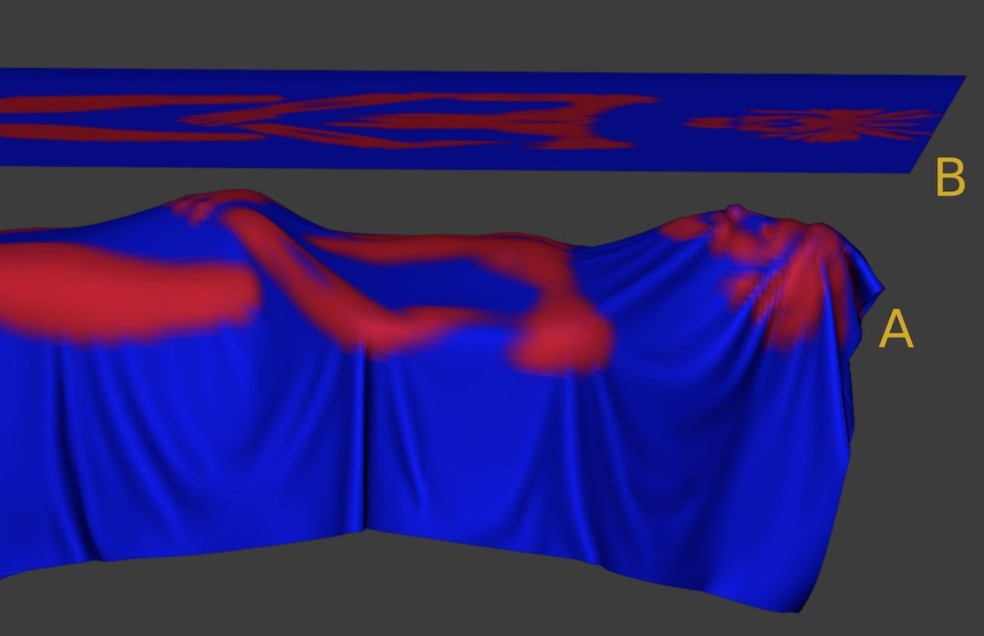 Estudo feito por brasileiro reacende a polêmica sobre o Santo Sudário: 'tecido não tocou o corpo de Jesus' — Foto: Divulgação