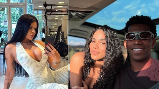 Influenciadora confirma gravidez de zagueiro, namorado de ex-BBB, e lamenta ausência de apoio paterno