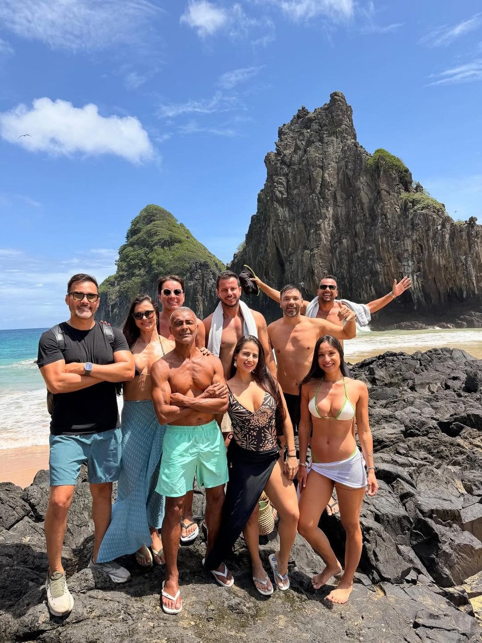 Bárbara Cavalcanti é a nova companhia de Romário — Foto: rep/ instagram