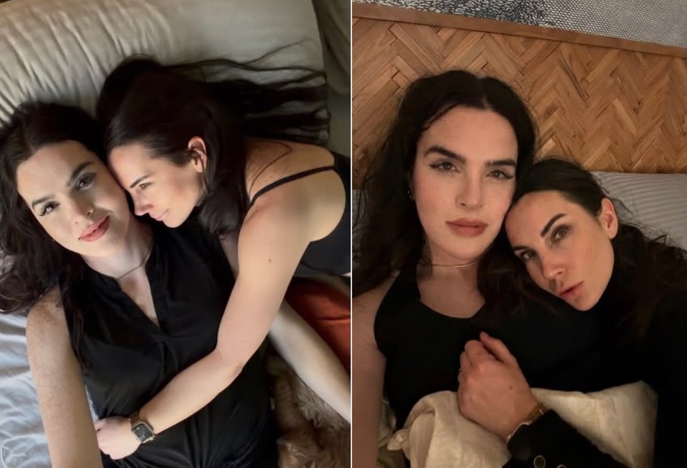 Amanda Scott e Shaye — Foto: Reprodução/Instagram