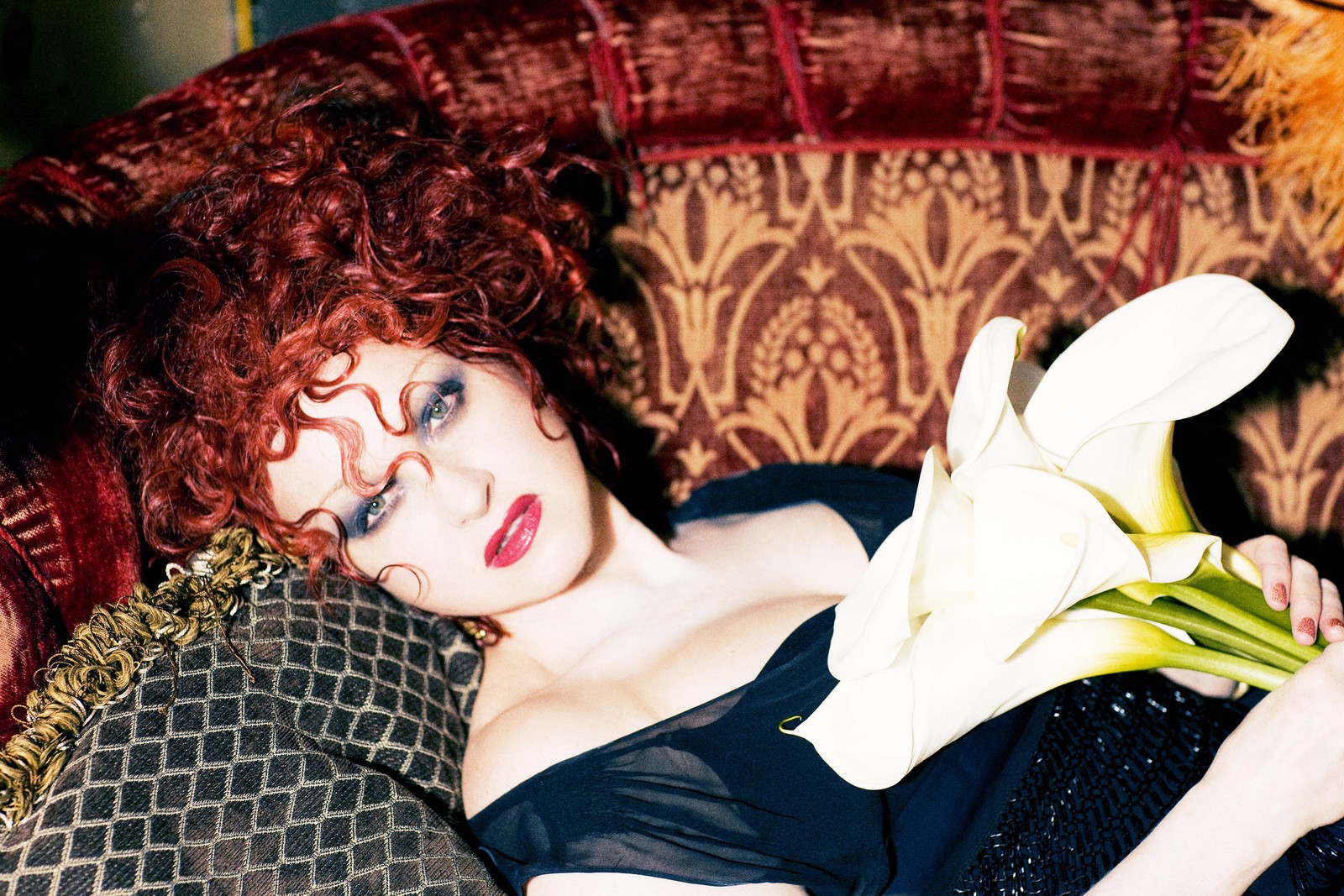 Cyndi Lauper em 2010 — Foto: Ellen von Unwerth/Divulgação