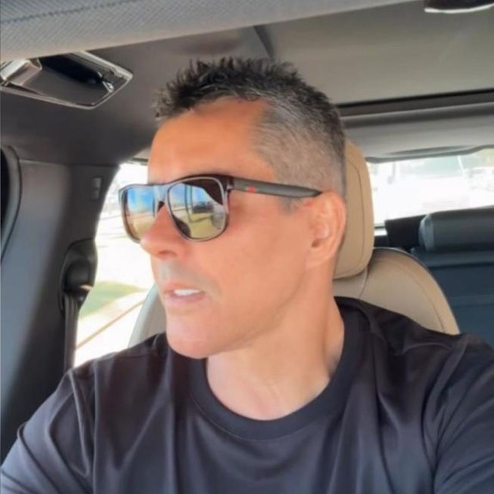 O PM reformado Marcos Antonio Cortinas Lopez &mdash; Foto: Reprodu&ccedil;&atilde;o