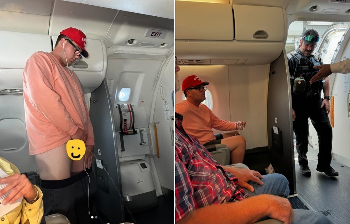 The passenger who urinated on the American flight was arrested!