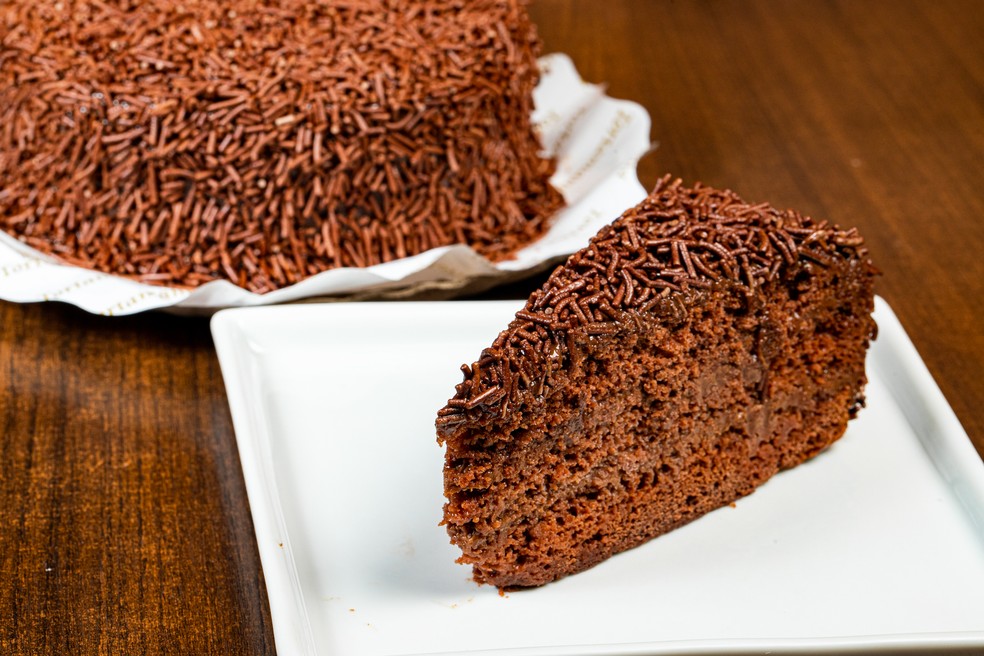A torta de brigadeiro da Tortamania — Foto: Divulgação