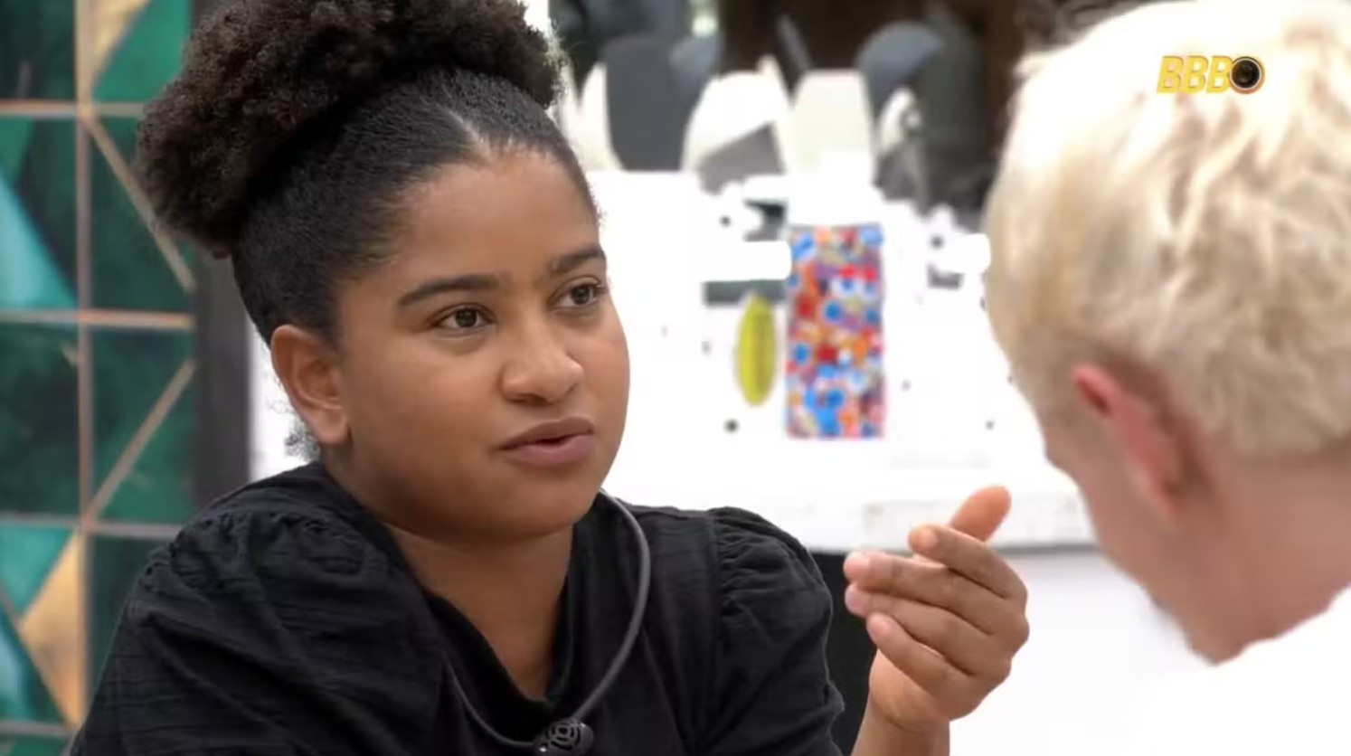 Milena no 'BBB 26' — Foto: Reprodução: Globo