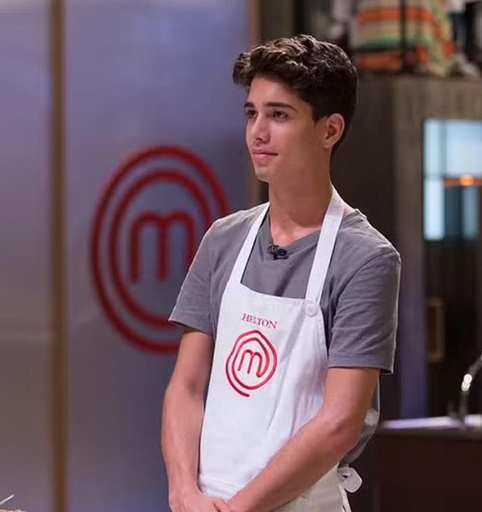 Helton no MasterChef — Foto: divulgação