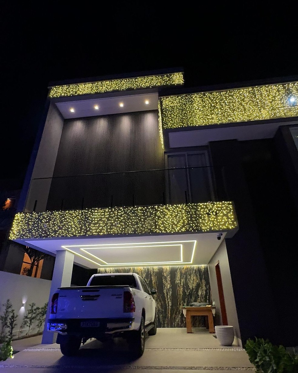 A nova casa de Luva de Pedreiro e Tavila Gomes — Foto: Reprodução/Instagram