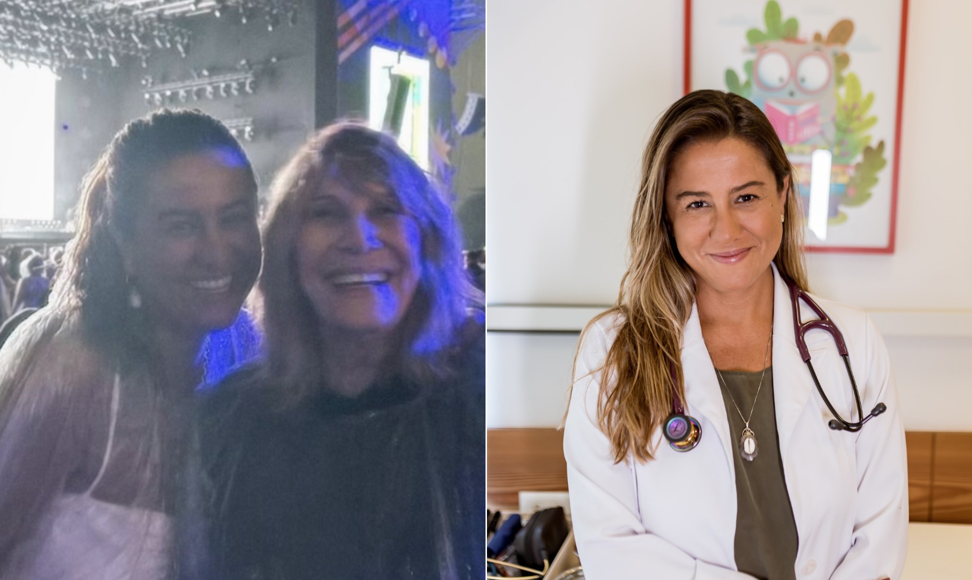 Médica, filha de Renata Sorrah fica doente e se diverte com receita da mãe: 'CRM nenhum vence prescrição de mãe'