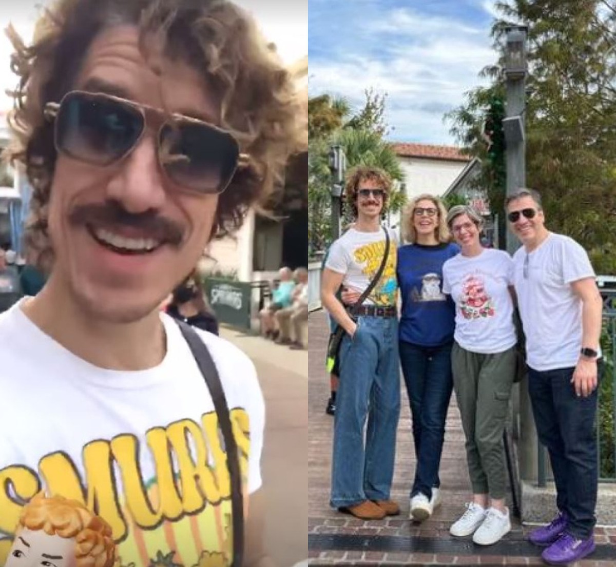 Fils de Marília Gabriela, Theodoro Cochrane s’exprime sur Internet après avoir haussé les sourcils à Orlando : « Stressé » |  Divertissement