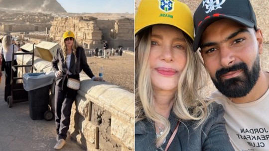 Ísis de Oliveira encanta com paisagens egípcias e levanta mistério sobre novo amor