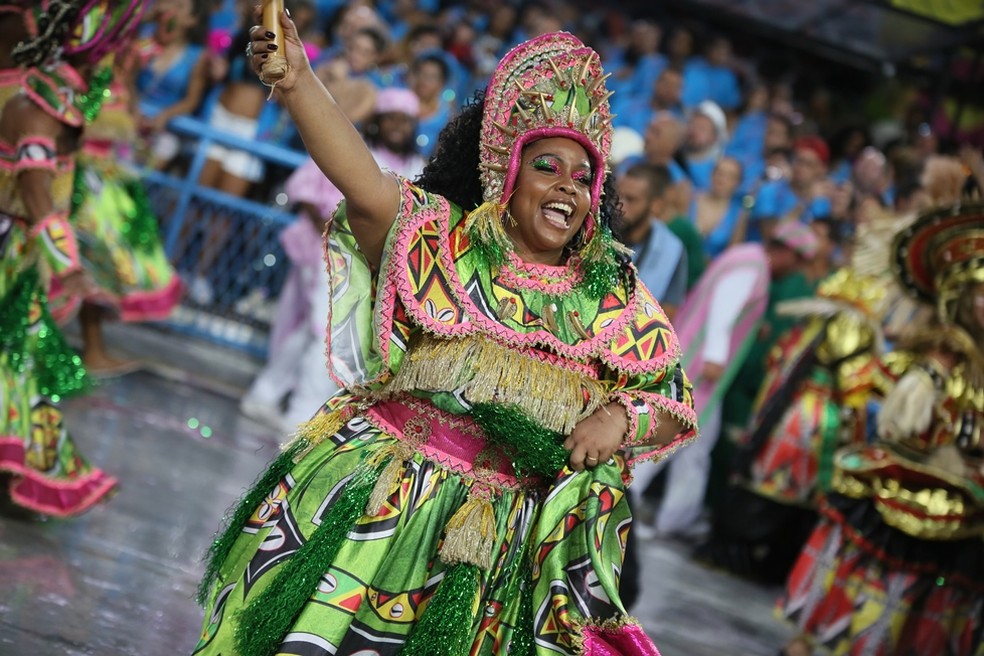 Após sair da Bahia, a coreógrafa G'leu Cambria conquistou seus espaços nas escolas de samba do Rio — Foto: Arquivo pessoal