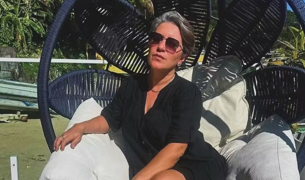 Tatiane foi atingida por uma bala perdida — Foto: Reprodução/Redes sociais