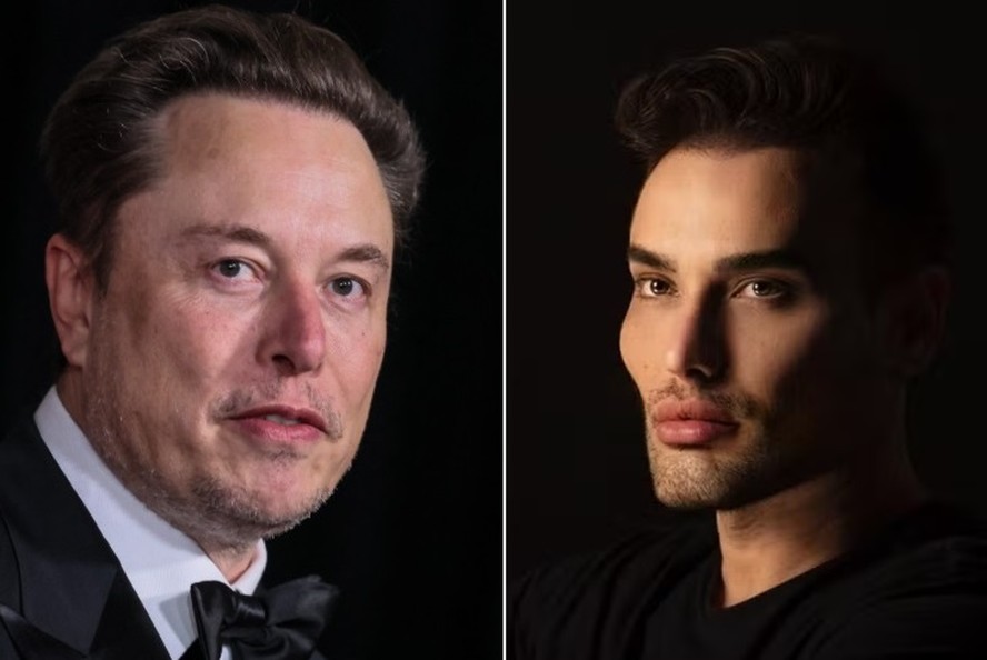 Elon Musk e Athos Salomé