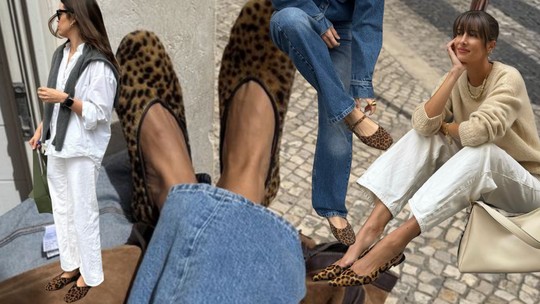 Sapatilha de oncinha é a grande tendência deste inverno: veja como usar no dia a dia Sapatilha de oncinha é a grande tendência deste inverno: veja como usar no dia a dia