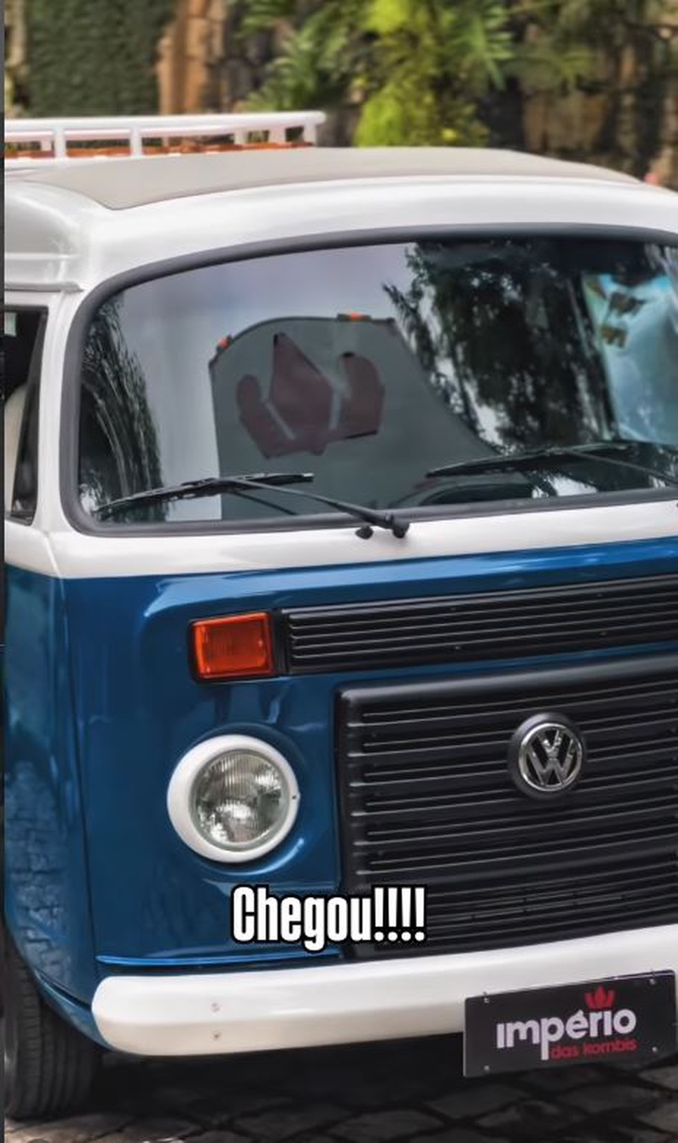 Filomena, a Kombi de Neymar em detalhes — Foto: rep/ instagram e divulgação