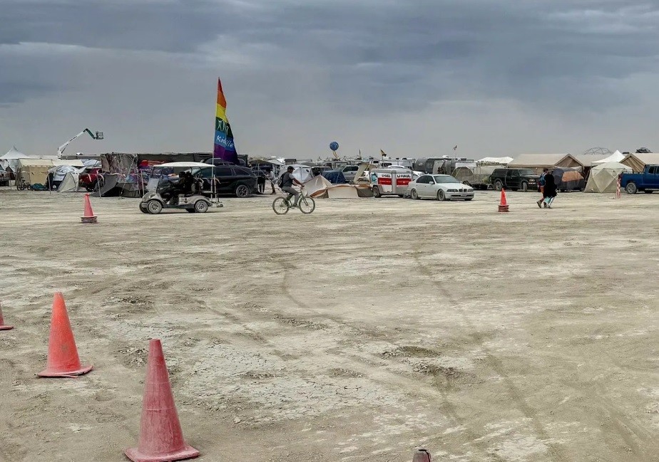 Missionários cristãos são expulsos da cidade criada para o festival Burning Man - Foto