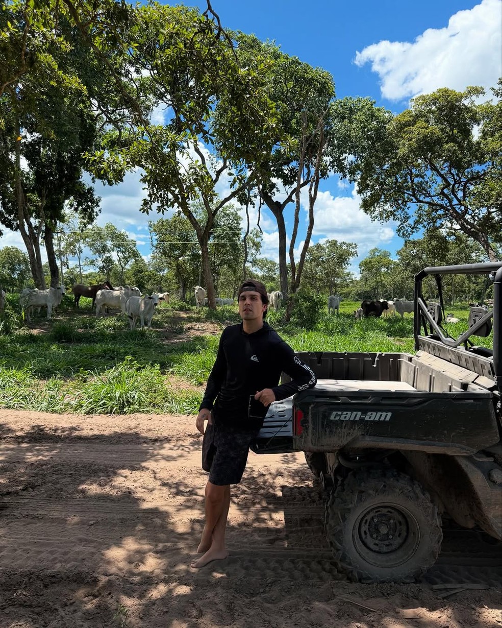 Luan Santana mostra fazenda Meteoro que comprou no MS — Foto: Instagram