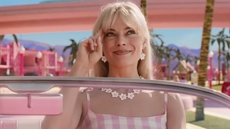 Margot Robbie no live action de "Barbie" — Foto: Reprodução