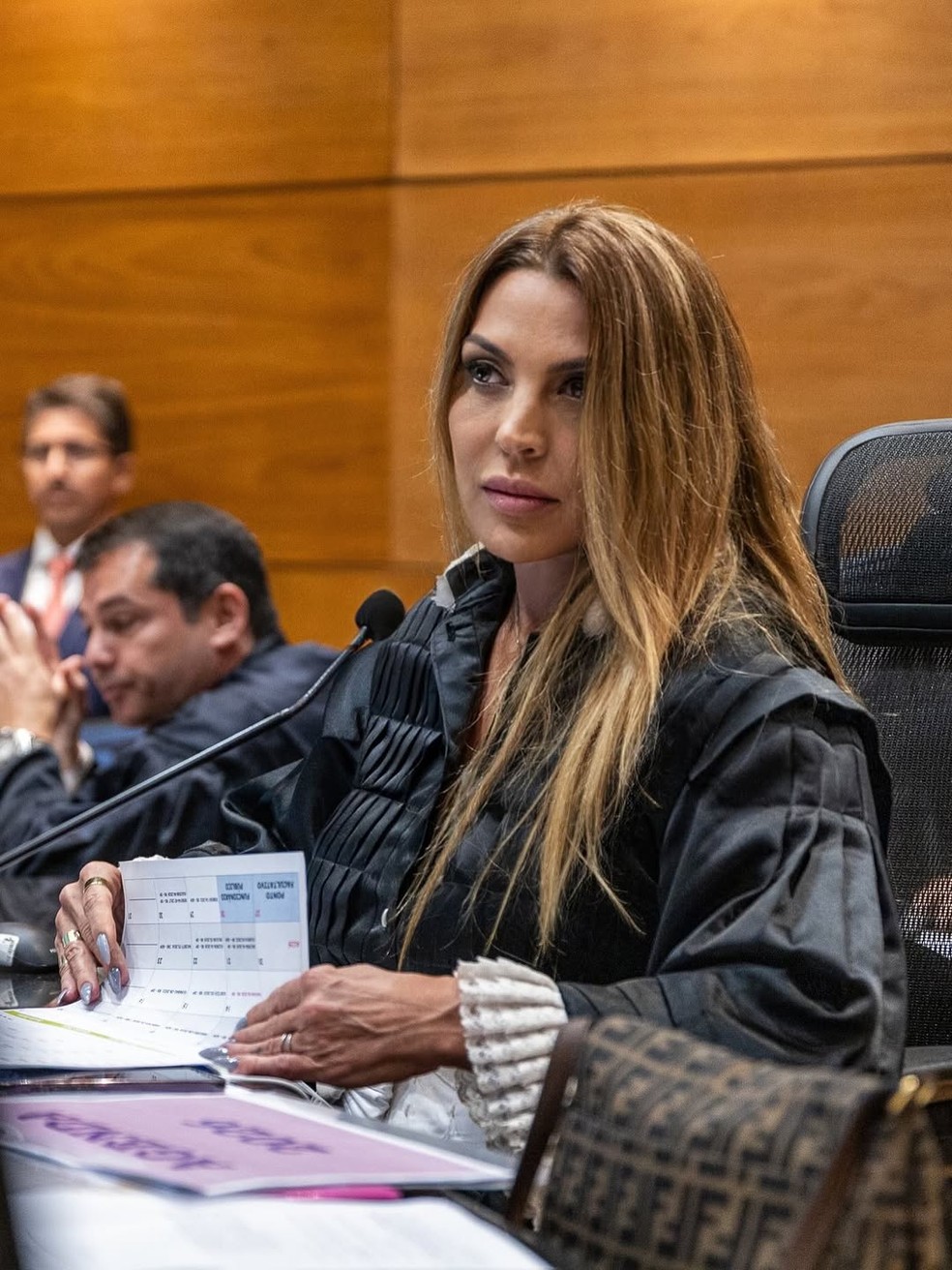 O marido da juíza Tula Mello, o policial João Pedro Marquini, foi morto no início do ano — Foto: Bruno Dantas - TJRJ