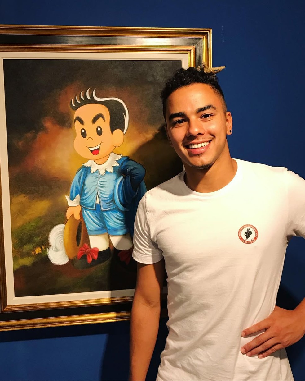 Marcelo Pereira de Sousa: o filho caçula — Foto: Reprodução/Instagram