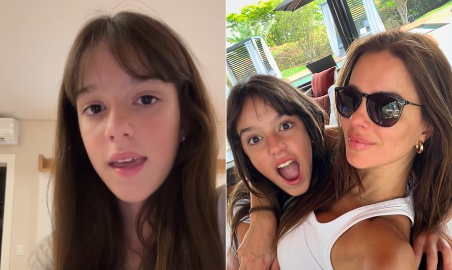 Filha de Vera Viel e Rodrigo Faro diz que a cura da mãe será seu presente  de Dia das Crianças: 'Vai dar tudo certo'