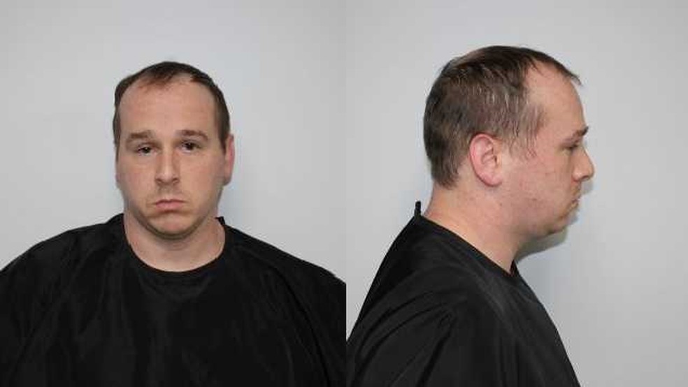 Taylor Meyer foi preso acusado de ter assassinado a esposa, Deborah — Foto: Reprodução