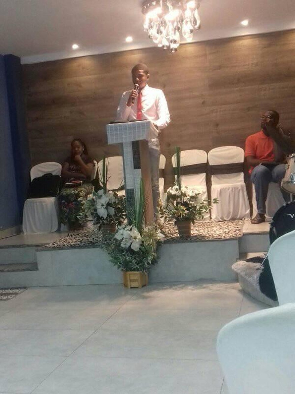 Filho de pastor, Davi, do 'BBB 24', cresceu 'pregando' na igreja &mdash; Foto: Reprodu&ccedil;&atilde;o/Facebook