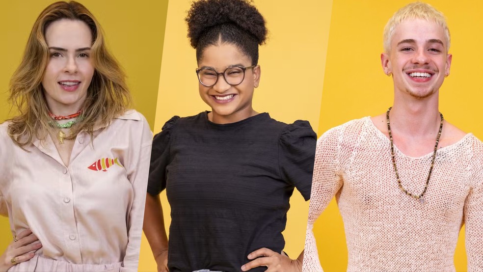 Ana Paula Renault, Milena e Juliano Floss são finalistas do 'BBB 26' — Foto: Reprodução/Globo/Manoella Mello