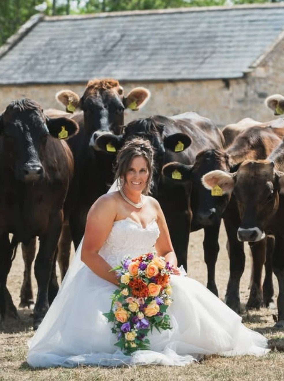 Victoria Lee ama vacas desde criança — Foto: Reprodução/Instagram