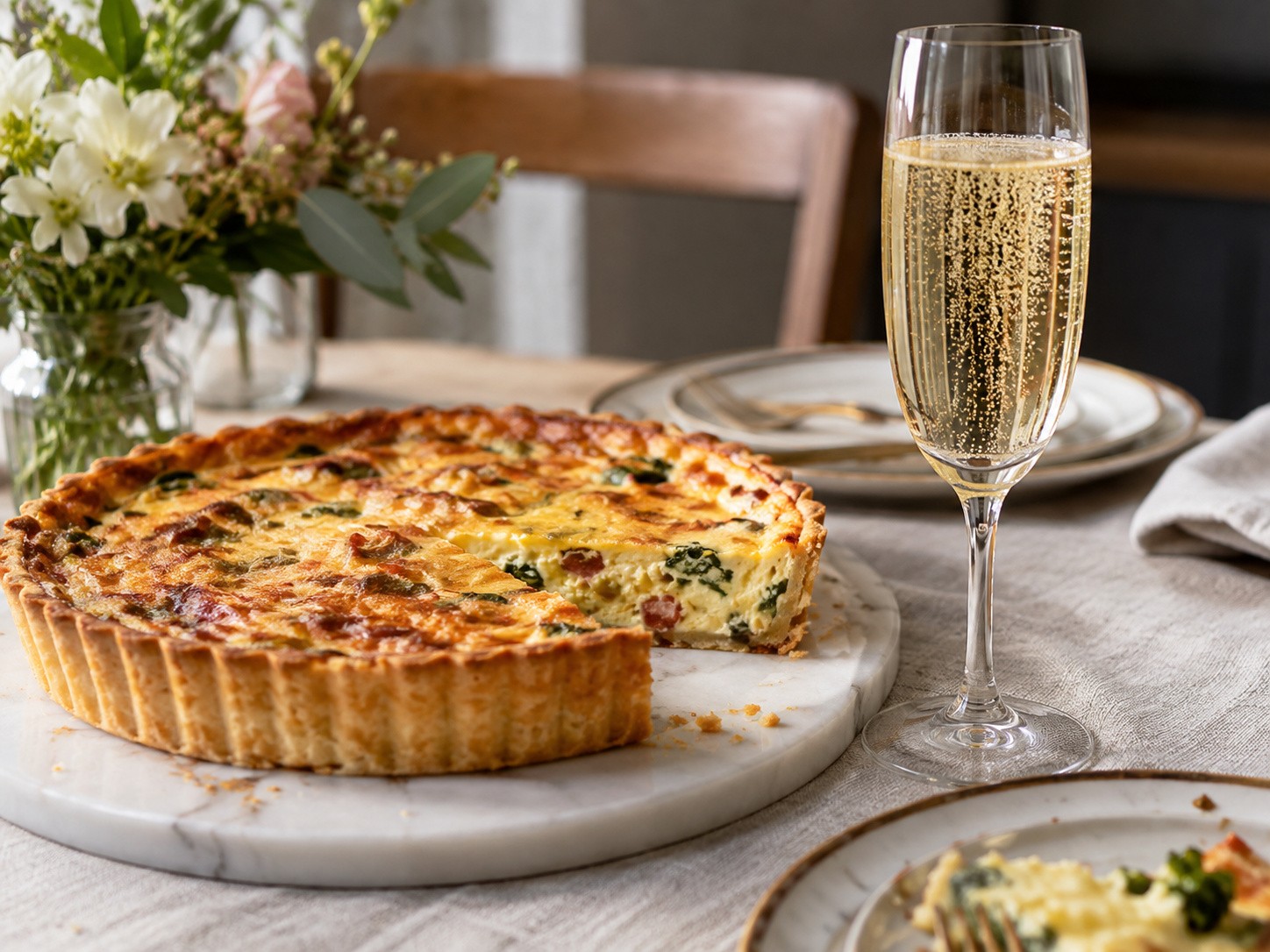 Qual vinho harmoniza com a Quiche Lorraine? Veja como preparar e escolher ingredientes
