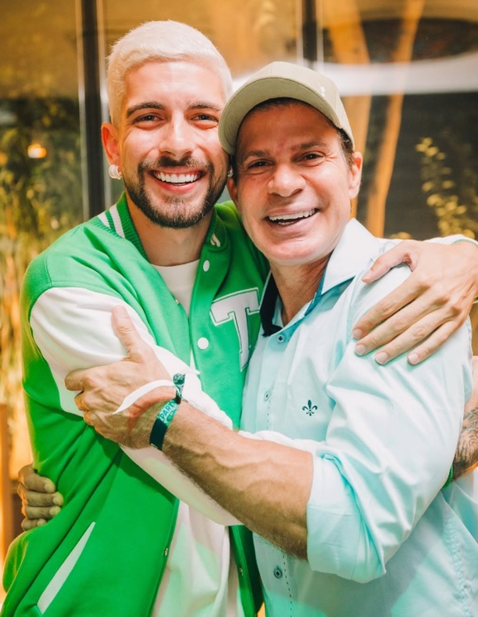 Tulinho é filho de Túlio Maravilha — Foto: Reprodução/Instagram